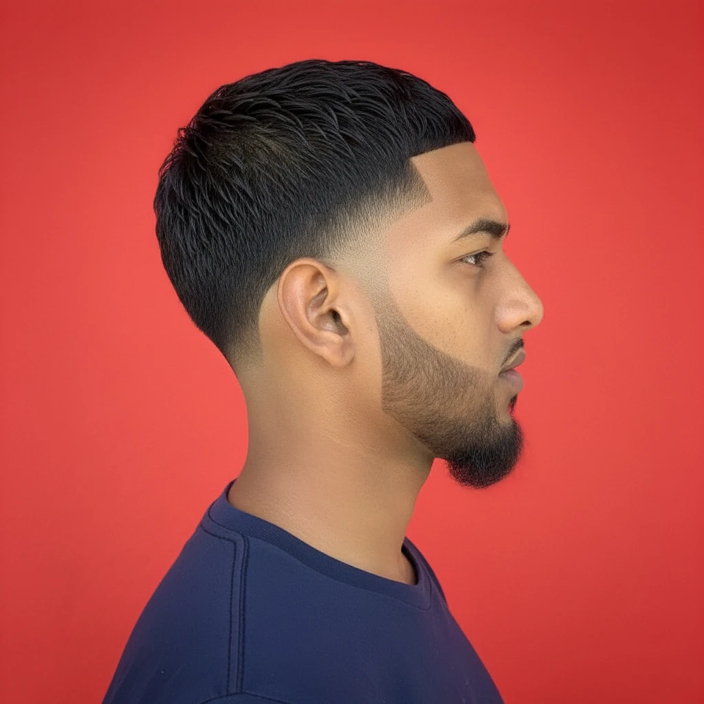 Corte Social Masculino com Degradê Baixo