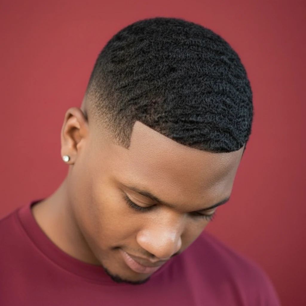 Corte Social Masculino com Degradê Baixo