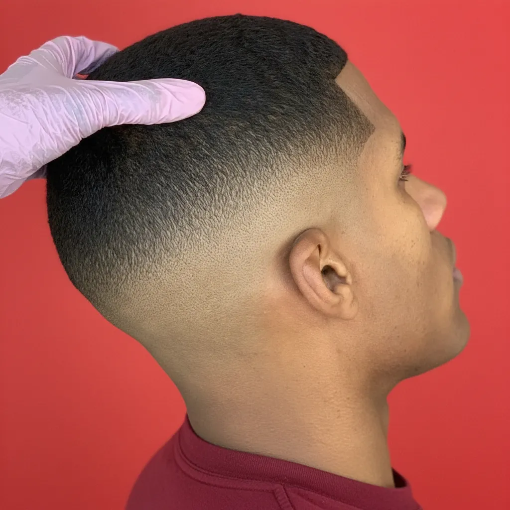 Corte Social Masculino com Degradê Baixo