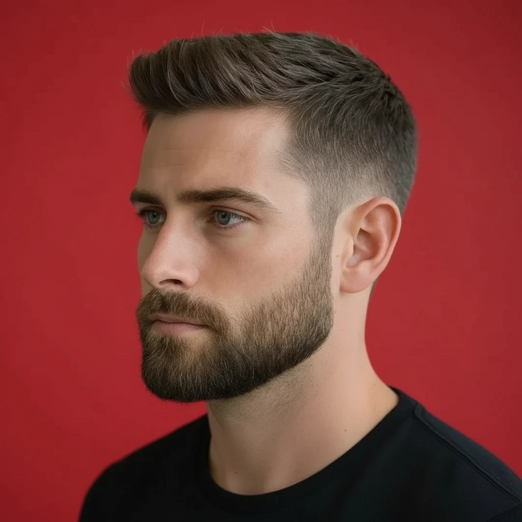 Corte Social Masculino com Degradê Baixo