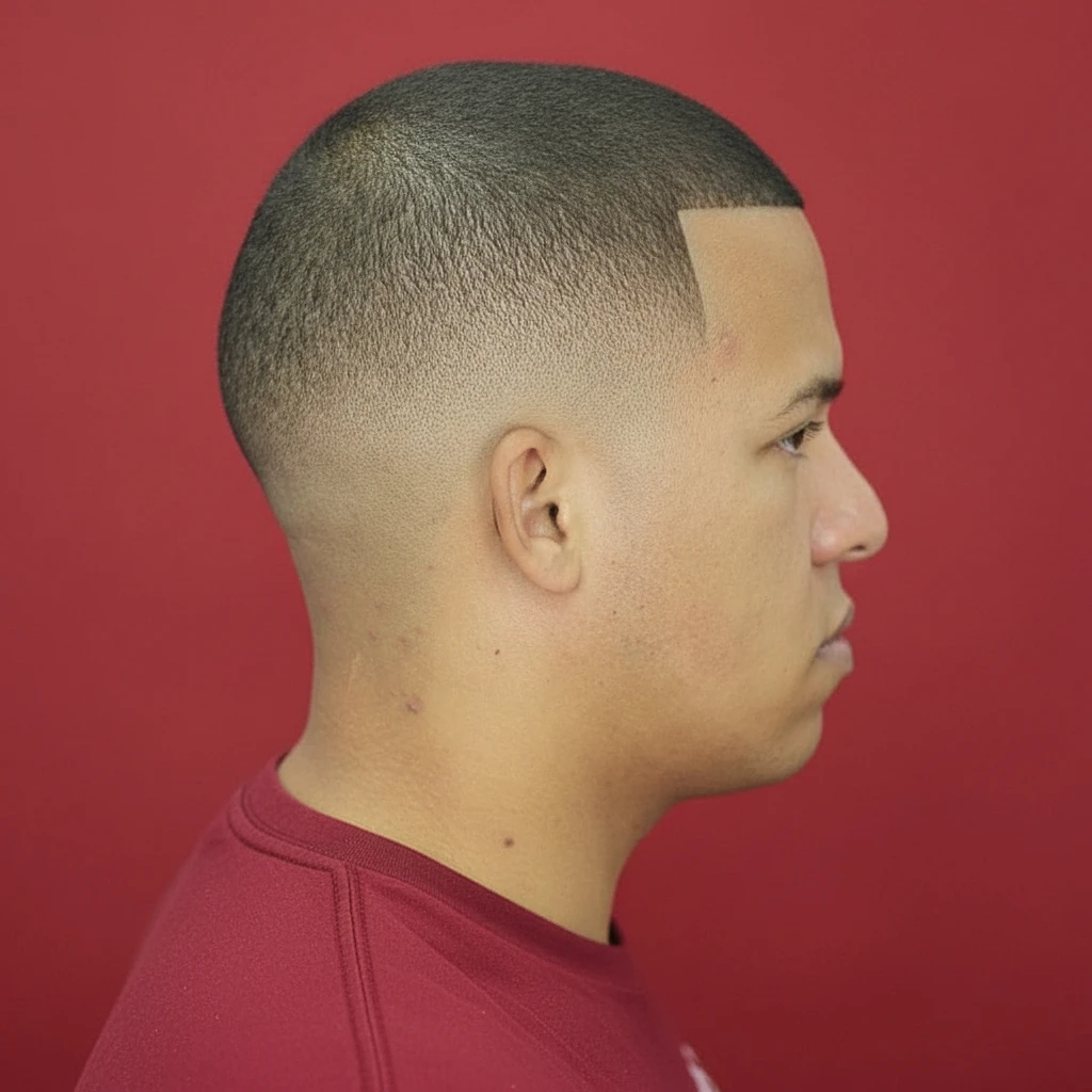 Corte Social Masculino com Degradê Baixo