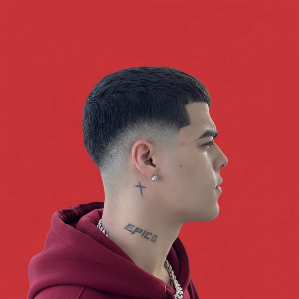 Corte Social Masculino com Degradê Baixo