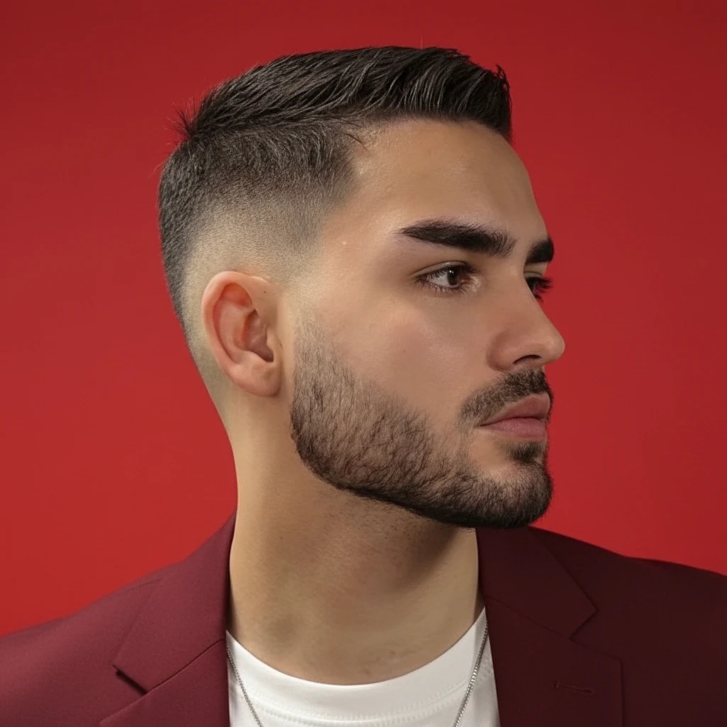 Corte Social Masculino com Degradê Baixo