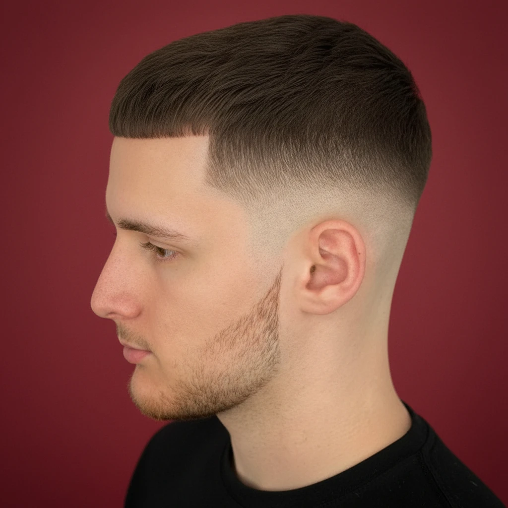 Corte Social Masculino com Degradê Baixo