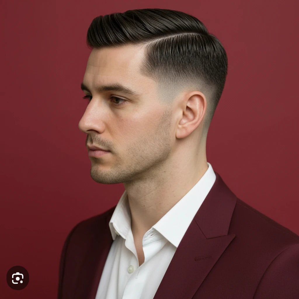 Corte Social Masculino com Degradê Baixo