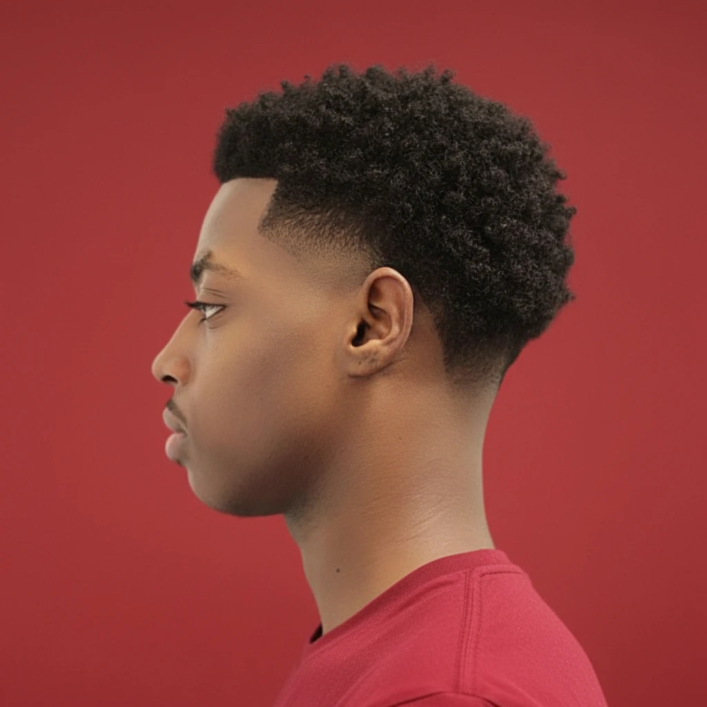 Corte Social Masculino com Degradê Baixo