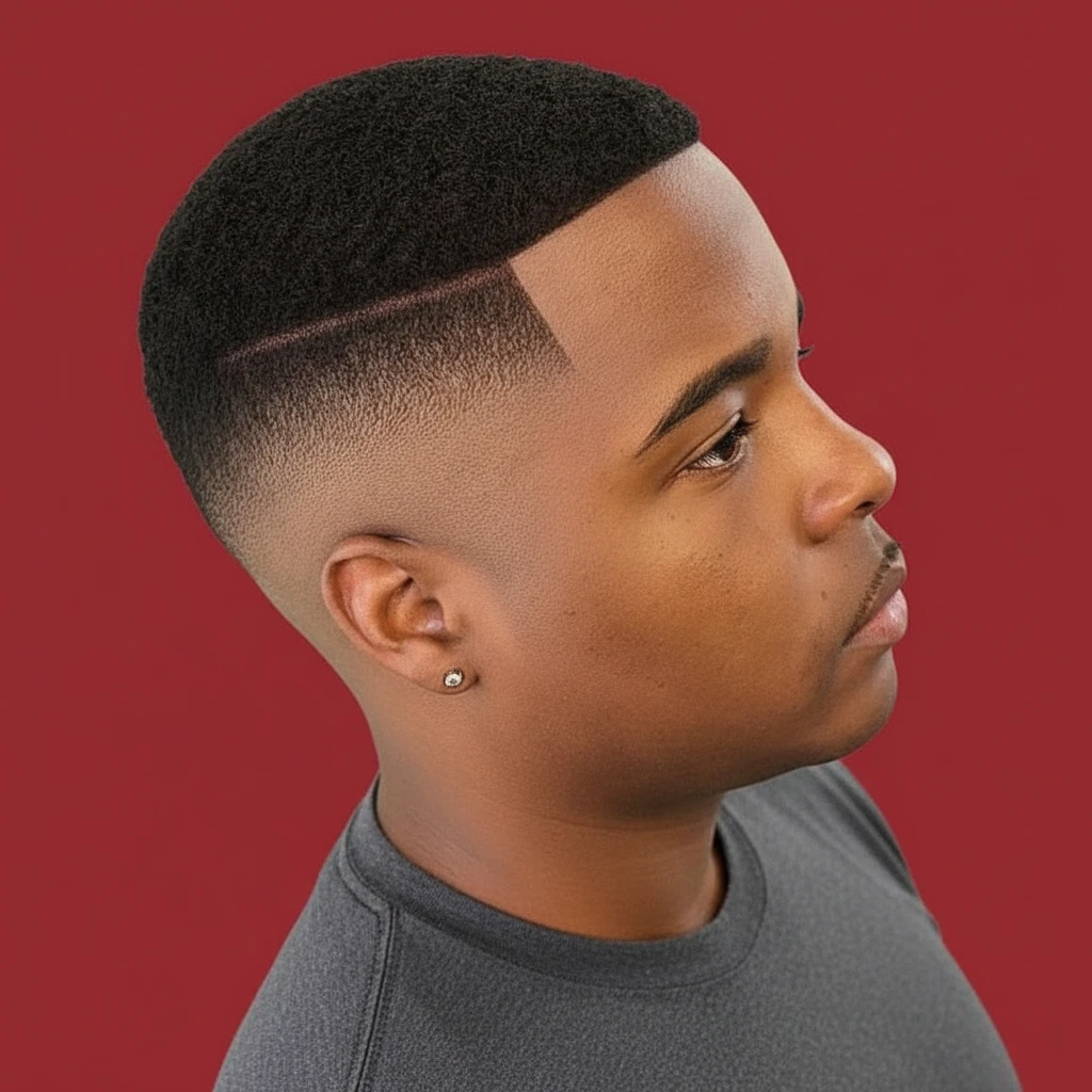 Corte Social Masculino com Degradê Baixo