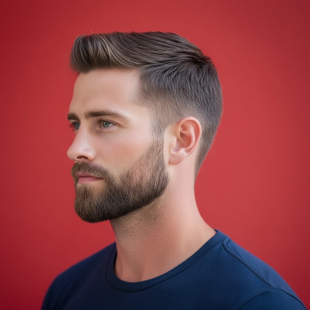 Corte Social Masculino com Degradê Baixo