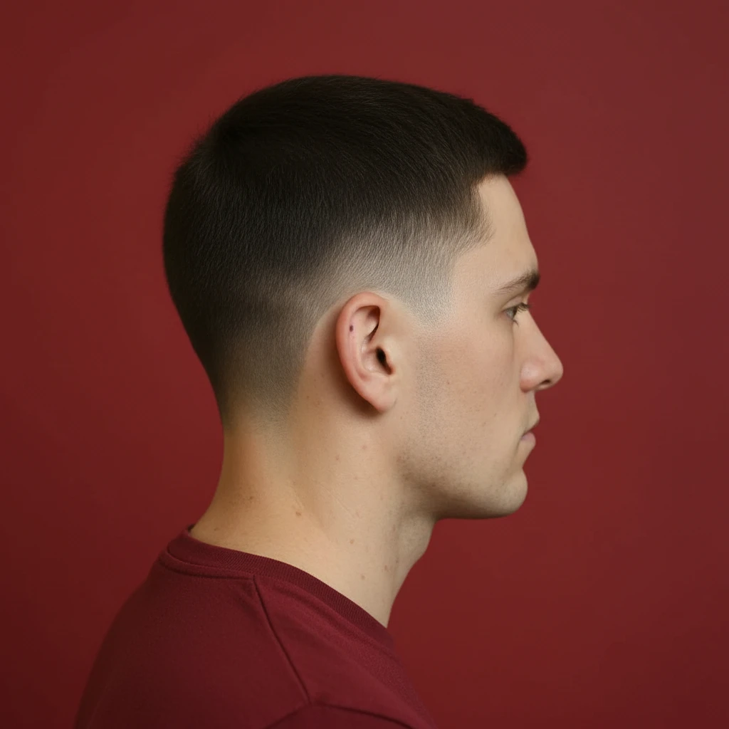 Corte Social Masculino com Degradê Médio