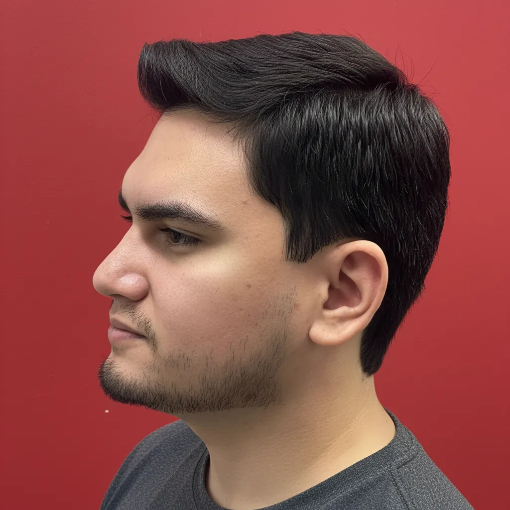 Corte Social Masculino com Volume no Topo