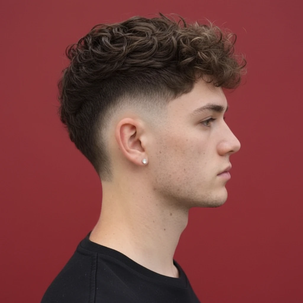 Corte Surfista Masculino com Degradê Baixo