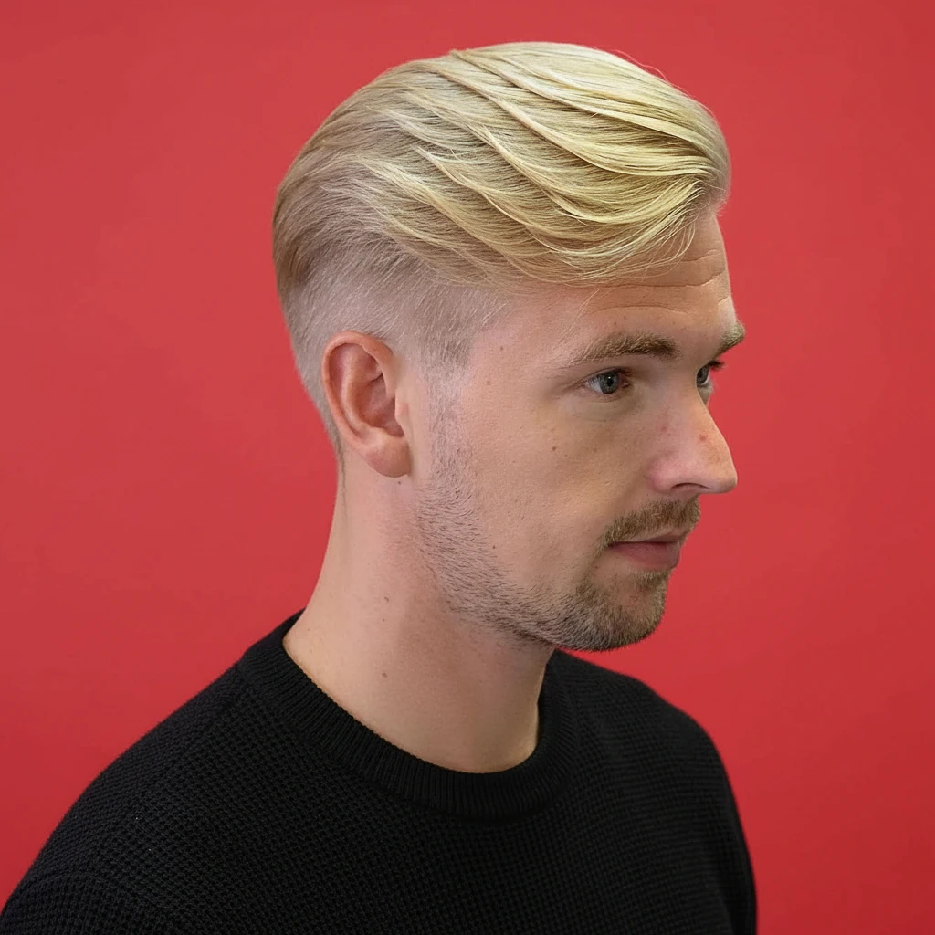 Corte Taper Fade com Degradê em Cabelo Liso