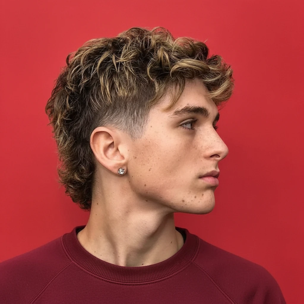 Taper Fade Cut on Textured Curly Hair