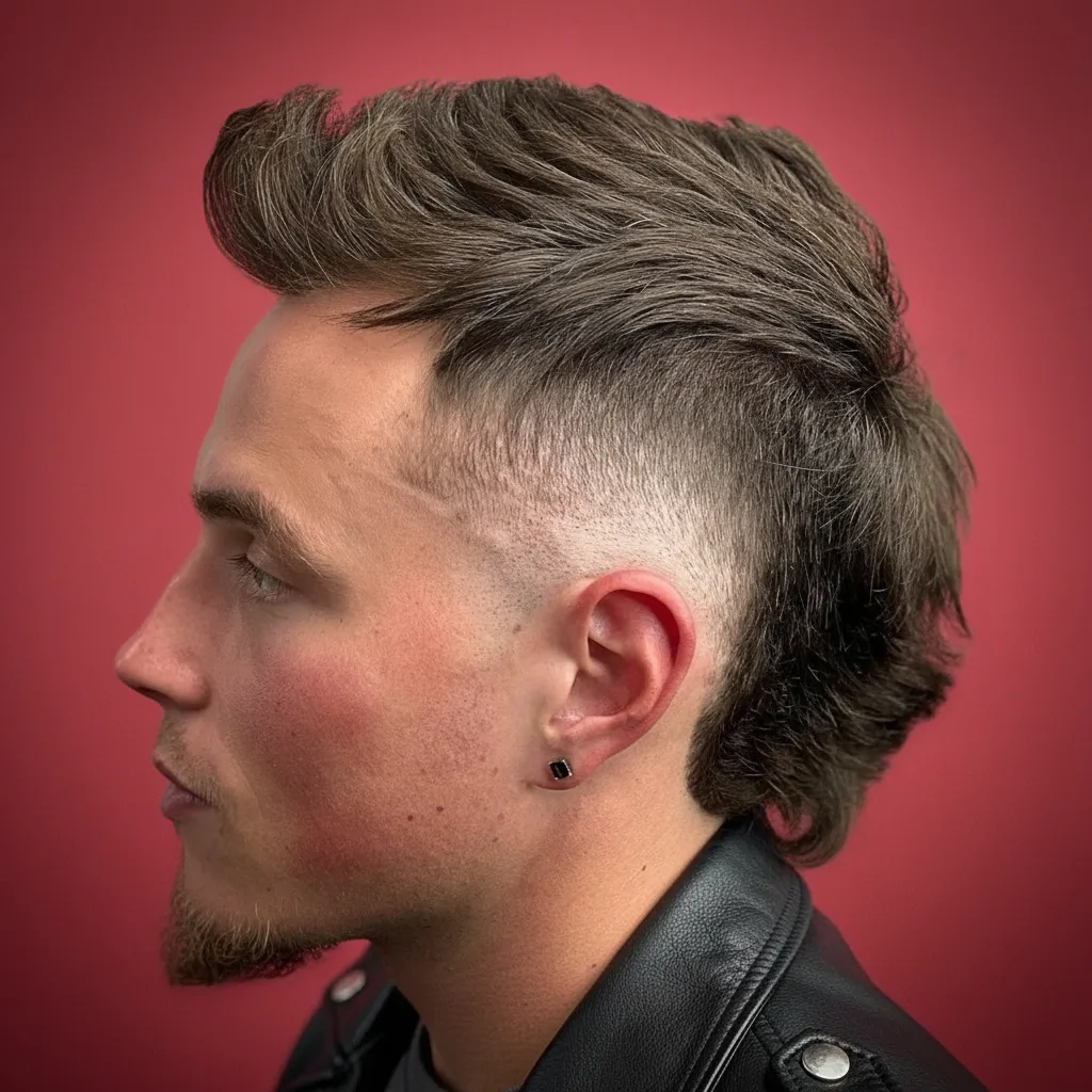 Corte Taper Fade em Cabelo Liso com Estilo Moderno