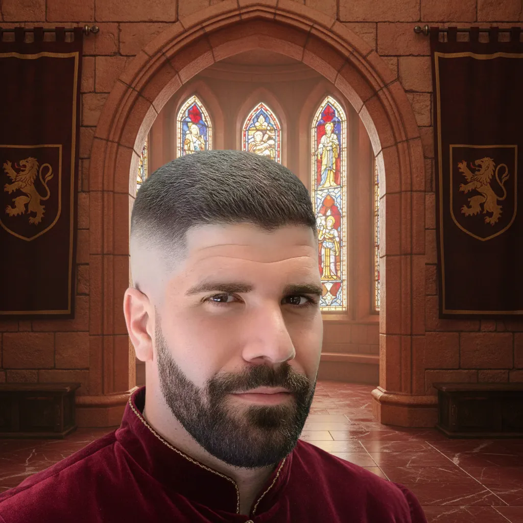 Corte de Cabelo Curto Masculino com Degradê Baixo