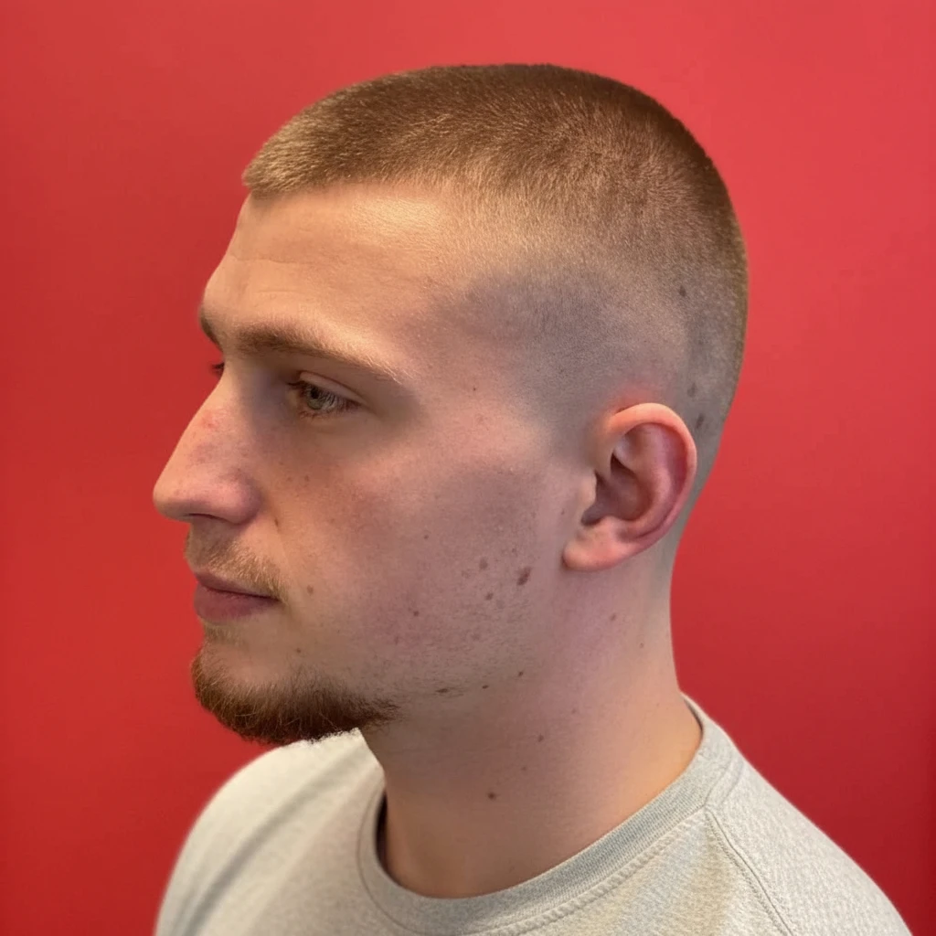 Corte de Cabelo Curto Masculino com Degradê Baixo