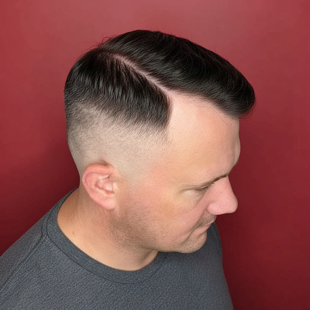 Corte de Cabelo Curto Masculino com Degradê Baixo