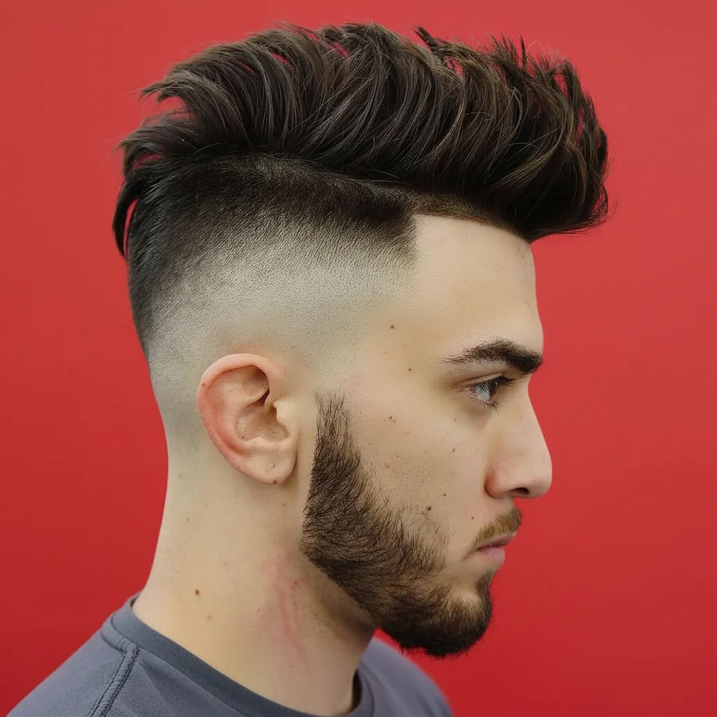 Corte de Cabelo Drop Fade em Cabelo Liso e Texturizado