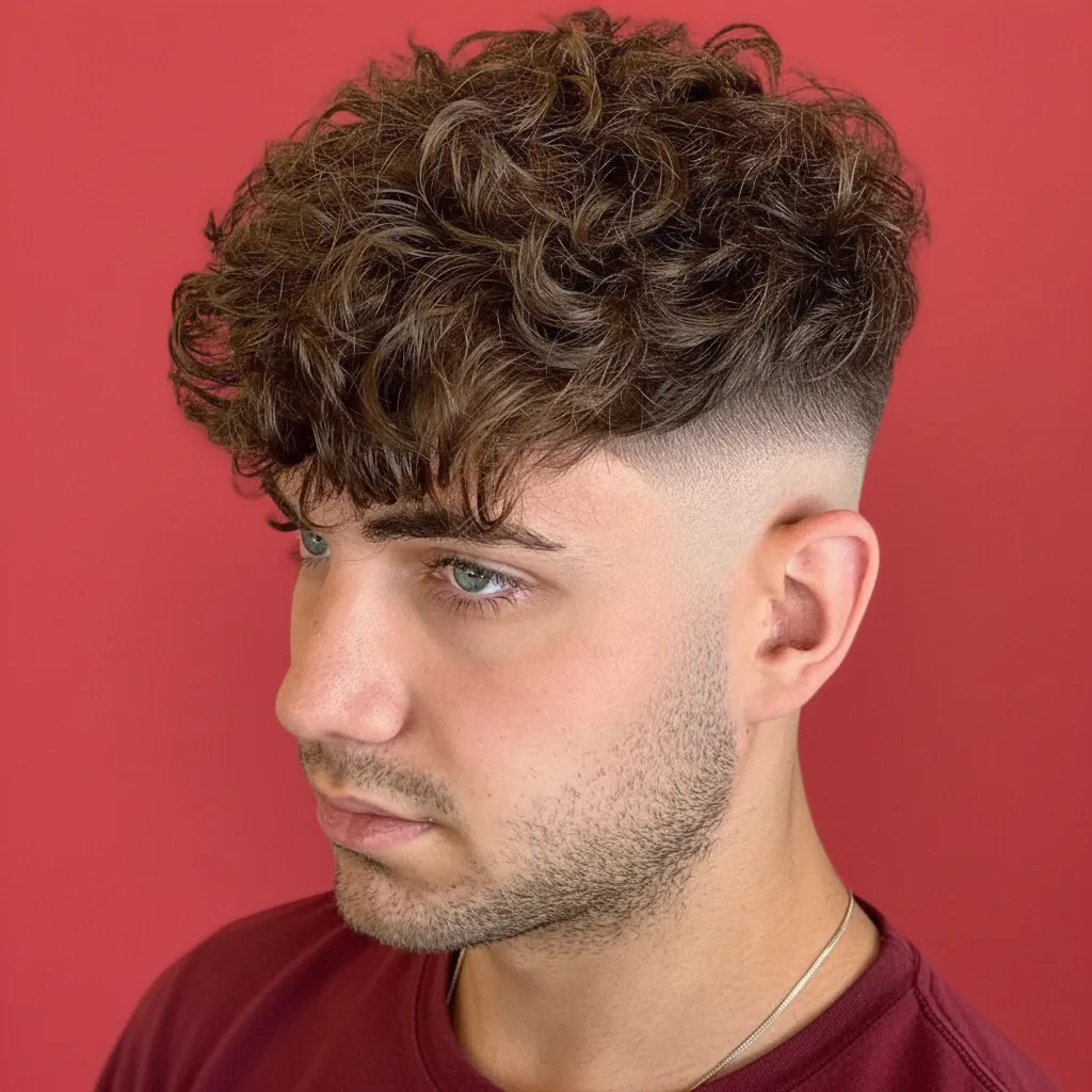 Corte de Cabelo French Crop com Degradê Moderno