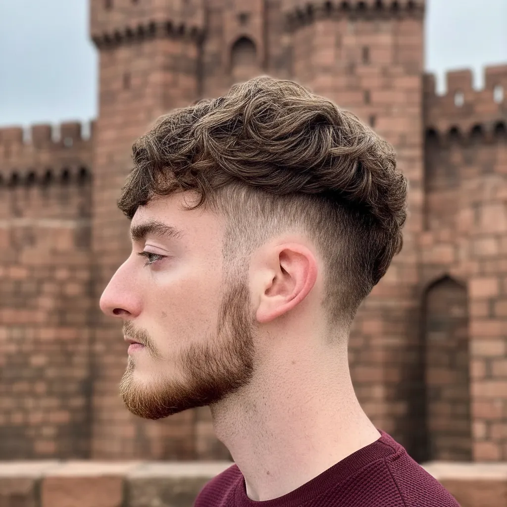 Corte de Cabelo French Crop com Degradê Moderno