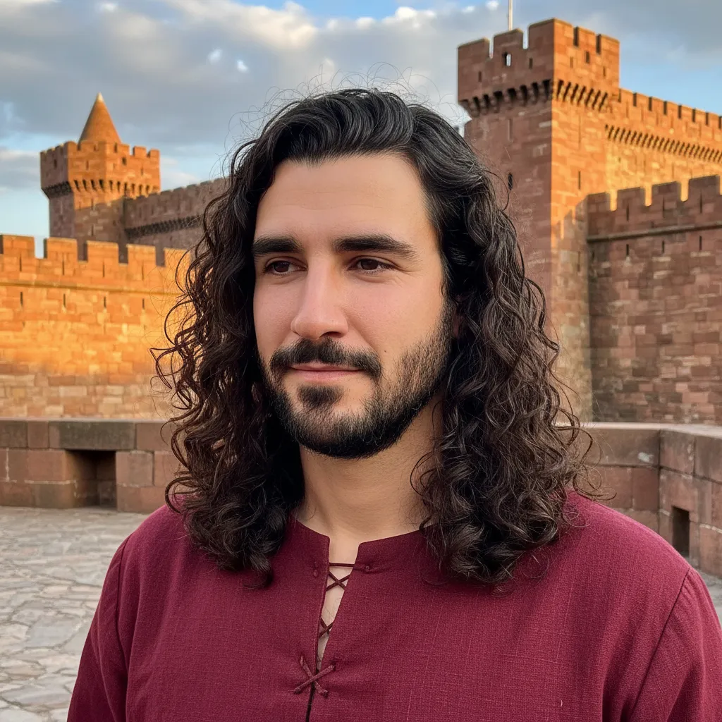 Corte de Cabelo Masculino Cacheado Longo e Estiloso