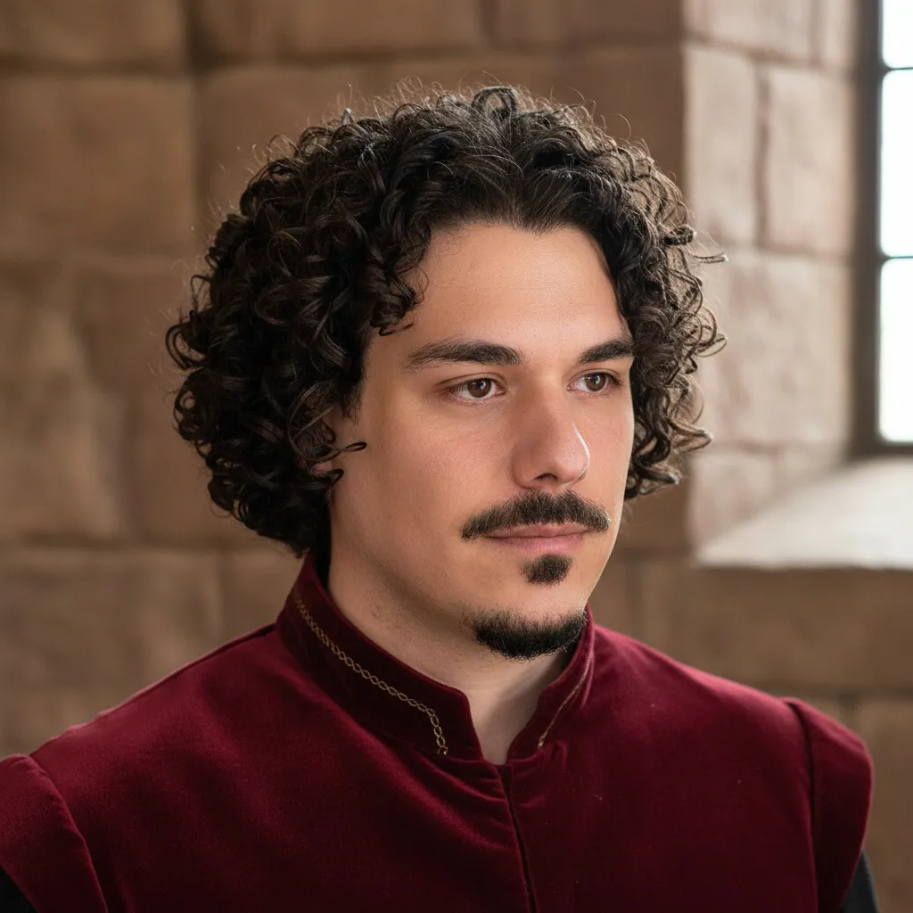 Corte de Cabelo Masculino Cacheado Médio com Textura