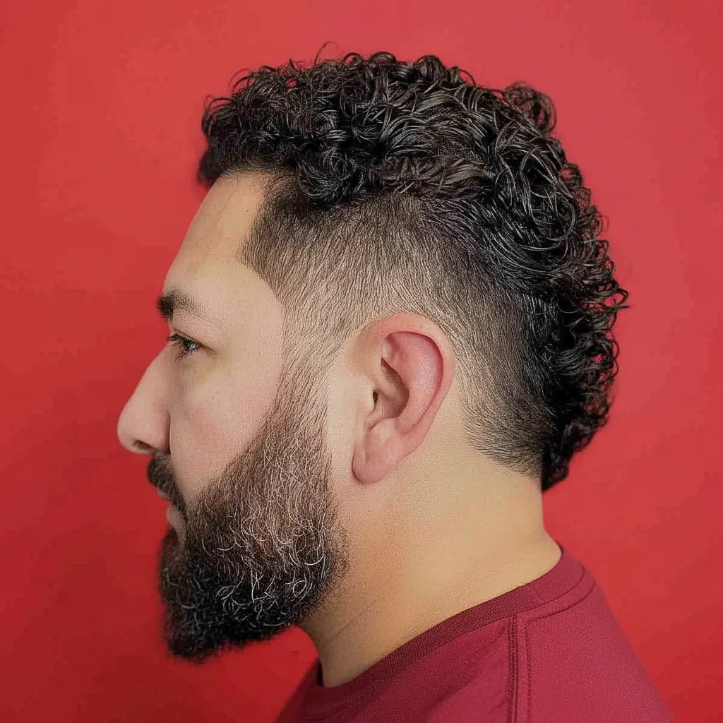 Corte de Cabelo Masculino Cacheado com Degradê