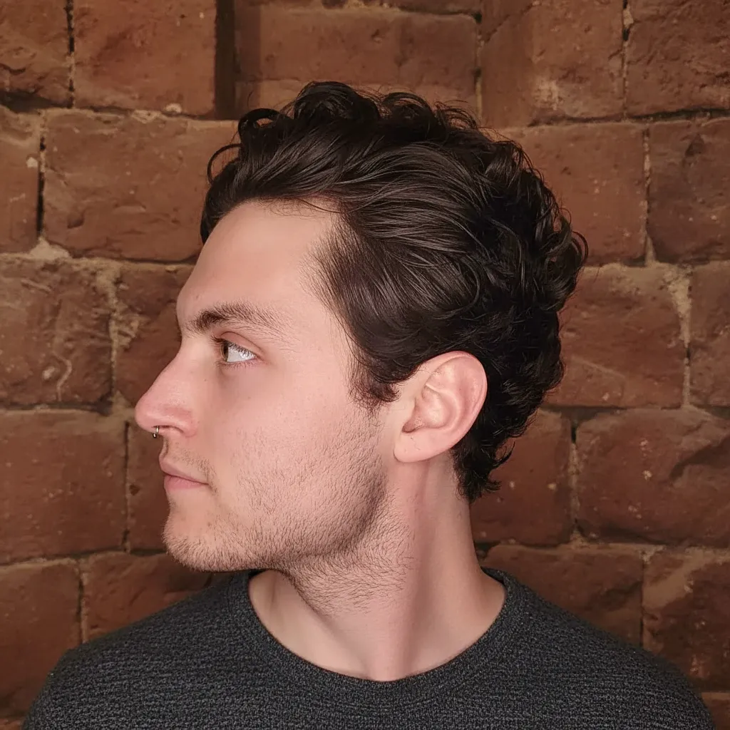 Corte de Cabelo Masculino Cacheado com Volume