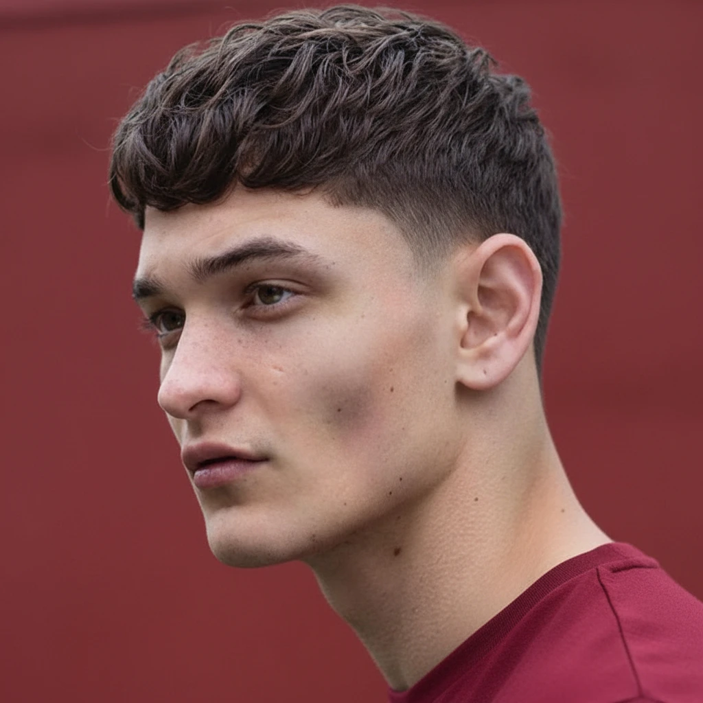 Short Textured Men's Haircut