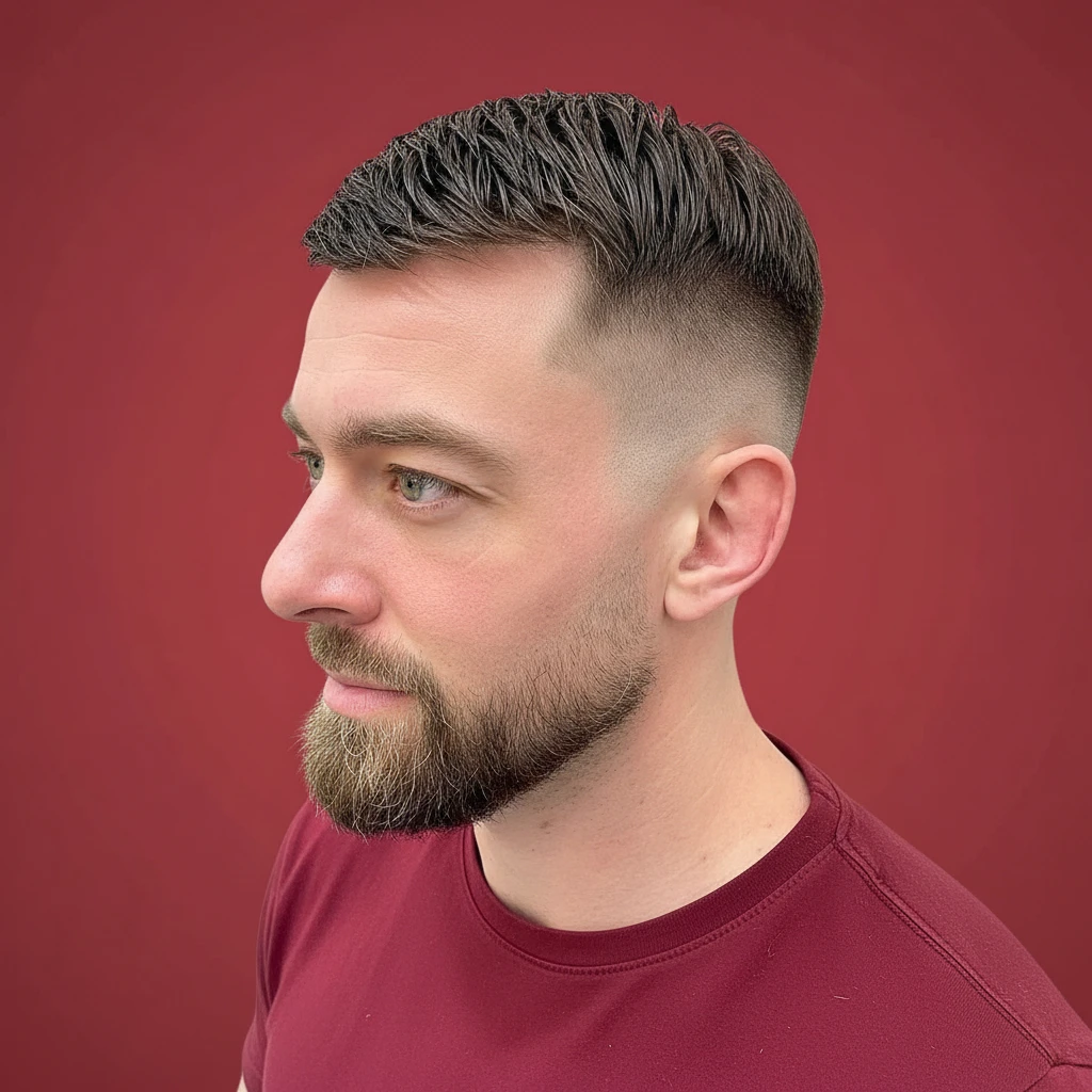 Corte de Cabelo Masculino Degradê Baixo em Cabelo Liso