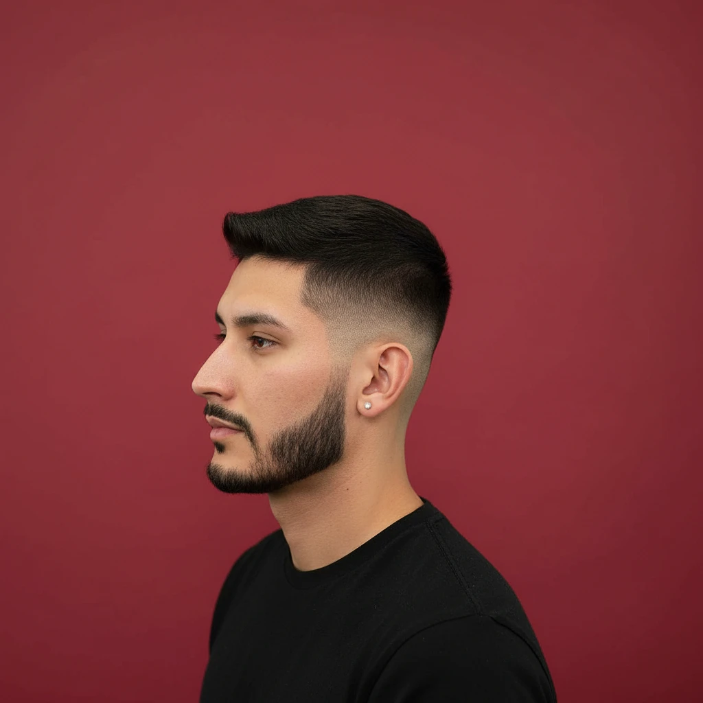 Corte de Cabelo Masculino Degradê Baixo em Cabelo Liso