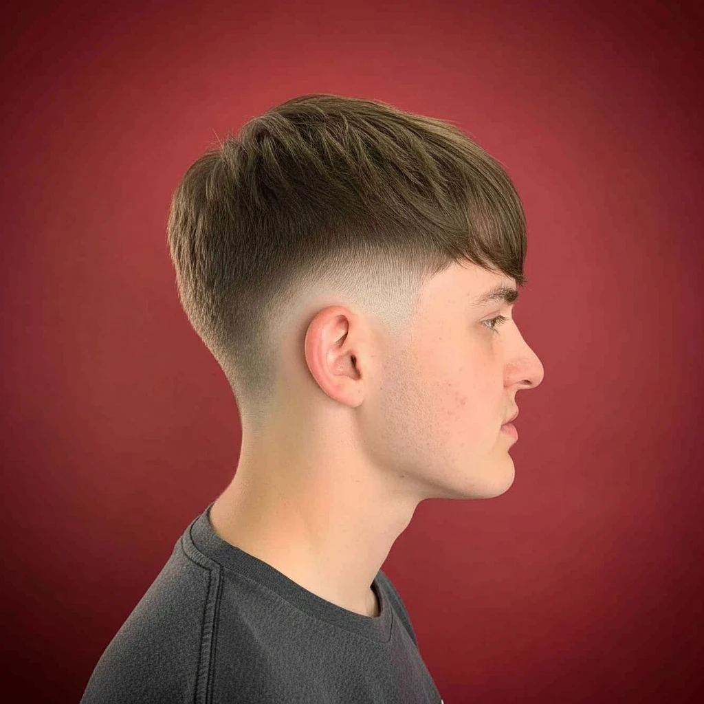 Corte de Cabelo Masculino Degradê Baixo em Cabelo Liso