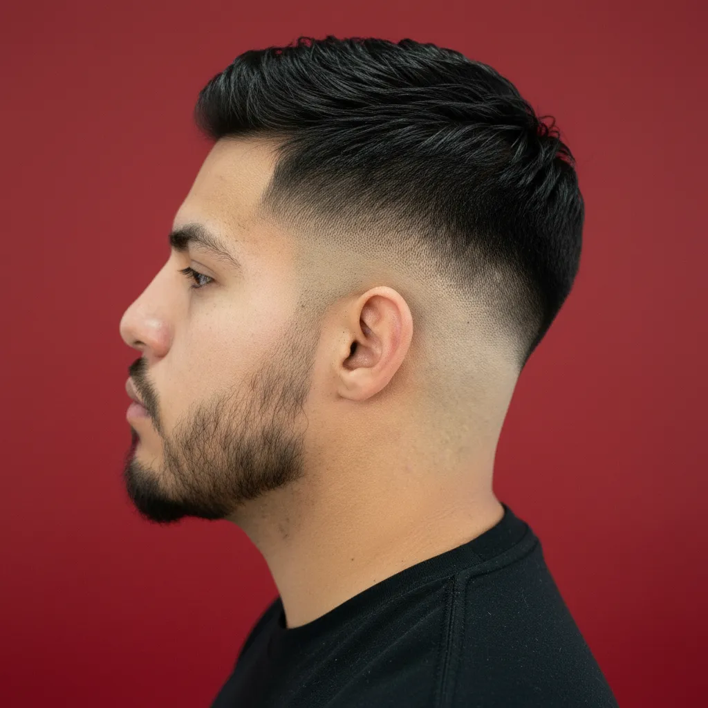 Corte de Cabelo Masculino Degradê Baixo em Cabelo Liso