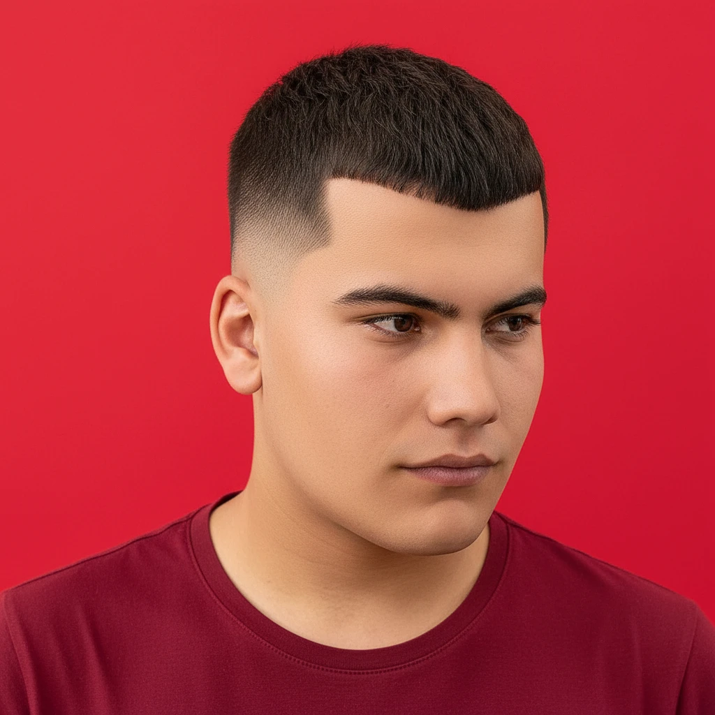 Corte de Cabelo Masculino Degradê Baixo em Cabelo Liso