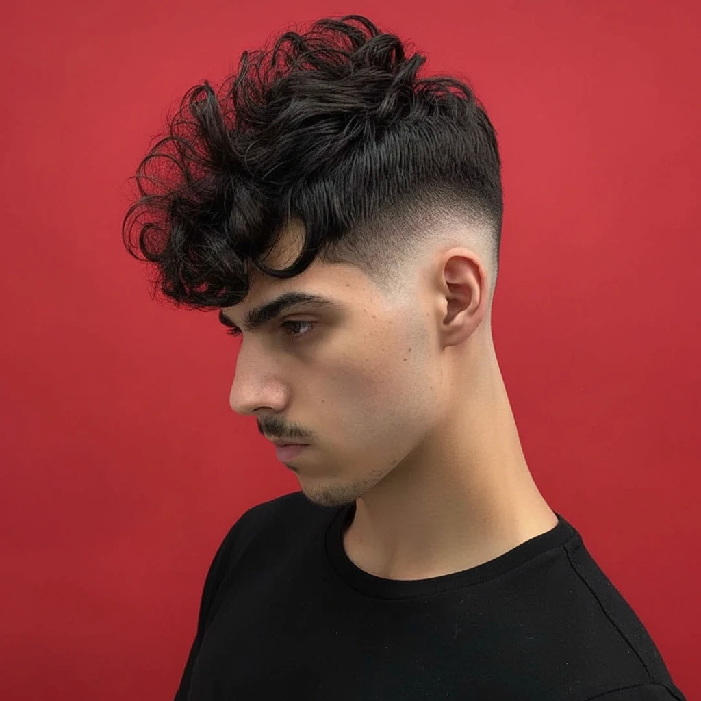 Corte de Cabelo Masculino Degradê em Cabelo Crespo
