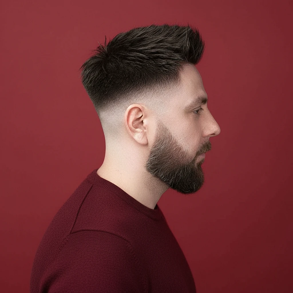 Corte de Cabelo Masculino Degradê em Cabelo Liso