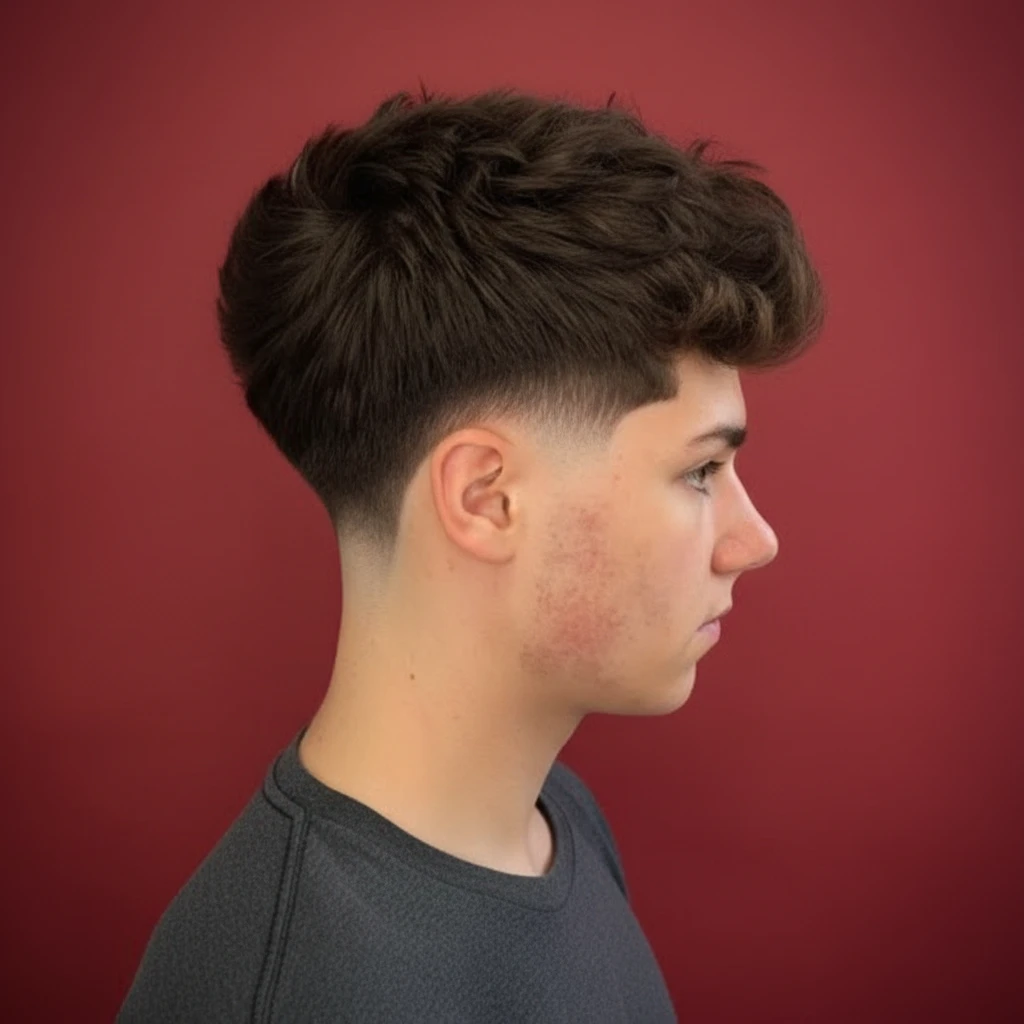 Taper Fade Haircut with High Gradient