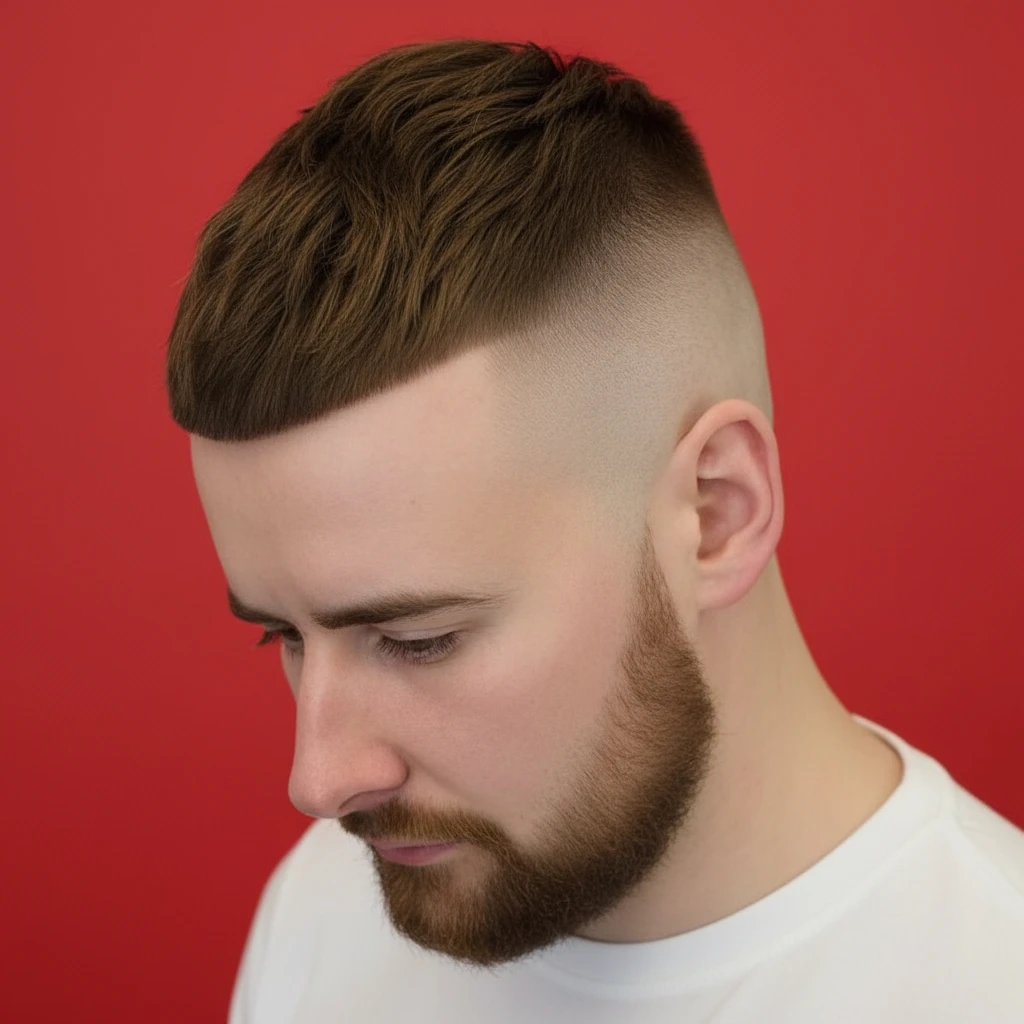 Corte de Cabelo Undercut com Degradê Baixo