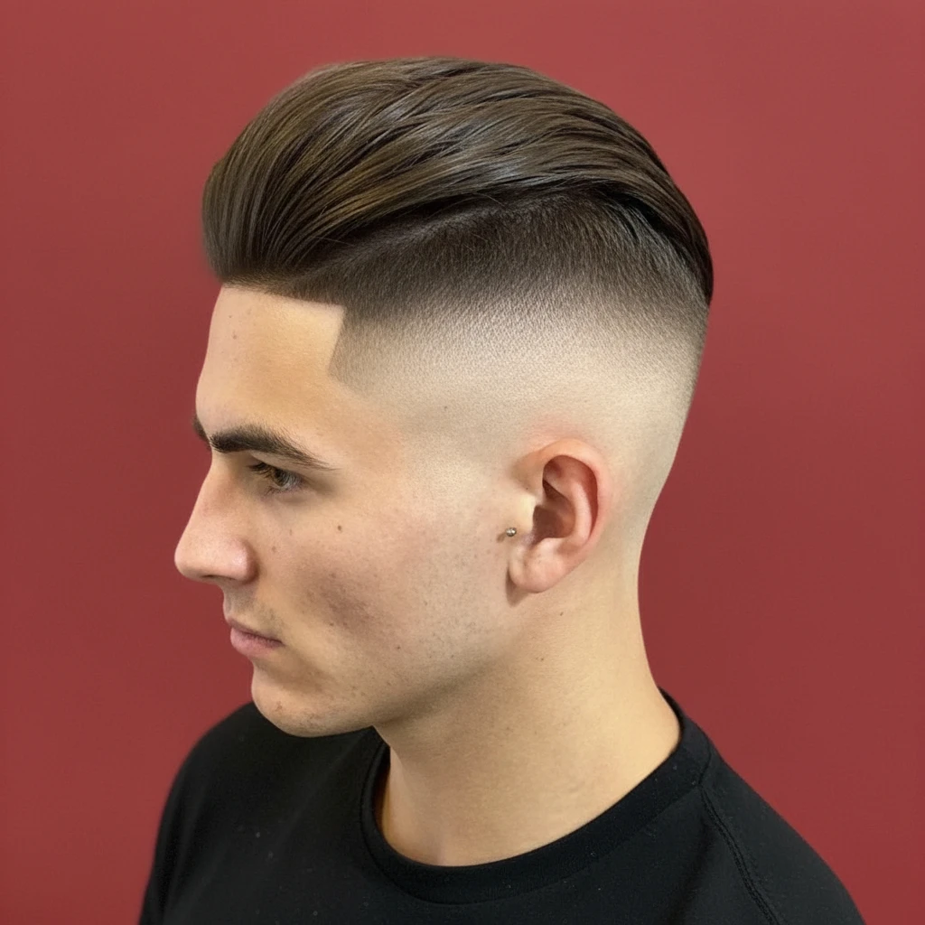 Corte de Cabelo Undercut com Degradê Lateral