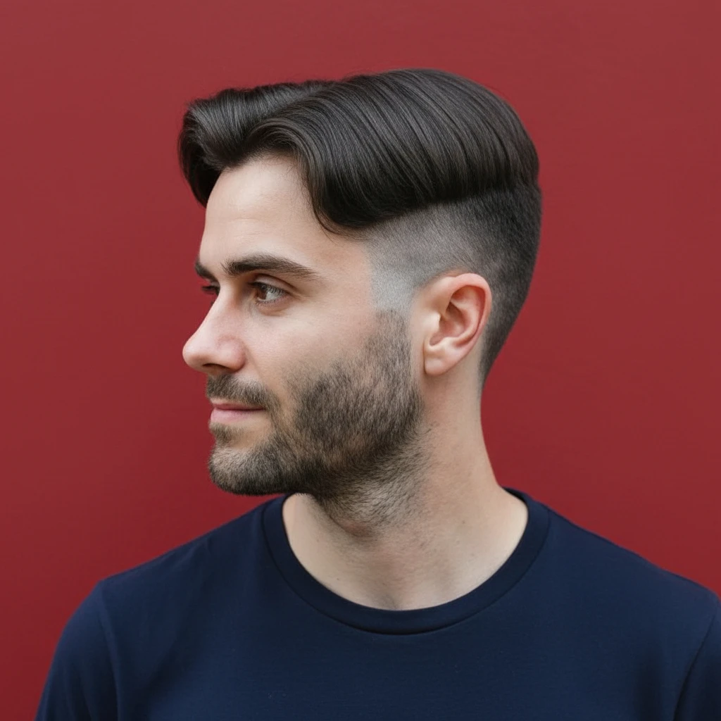 Corte de Cabelo Undercut com Degradê Lateral