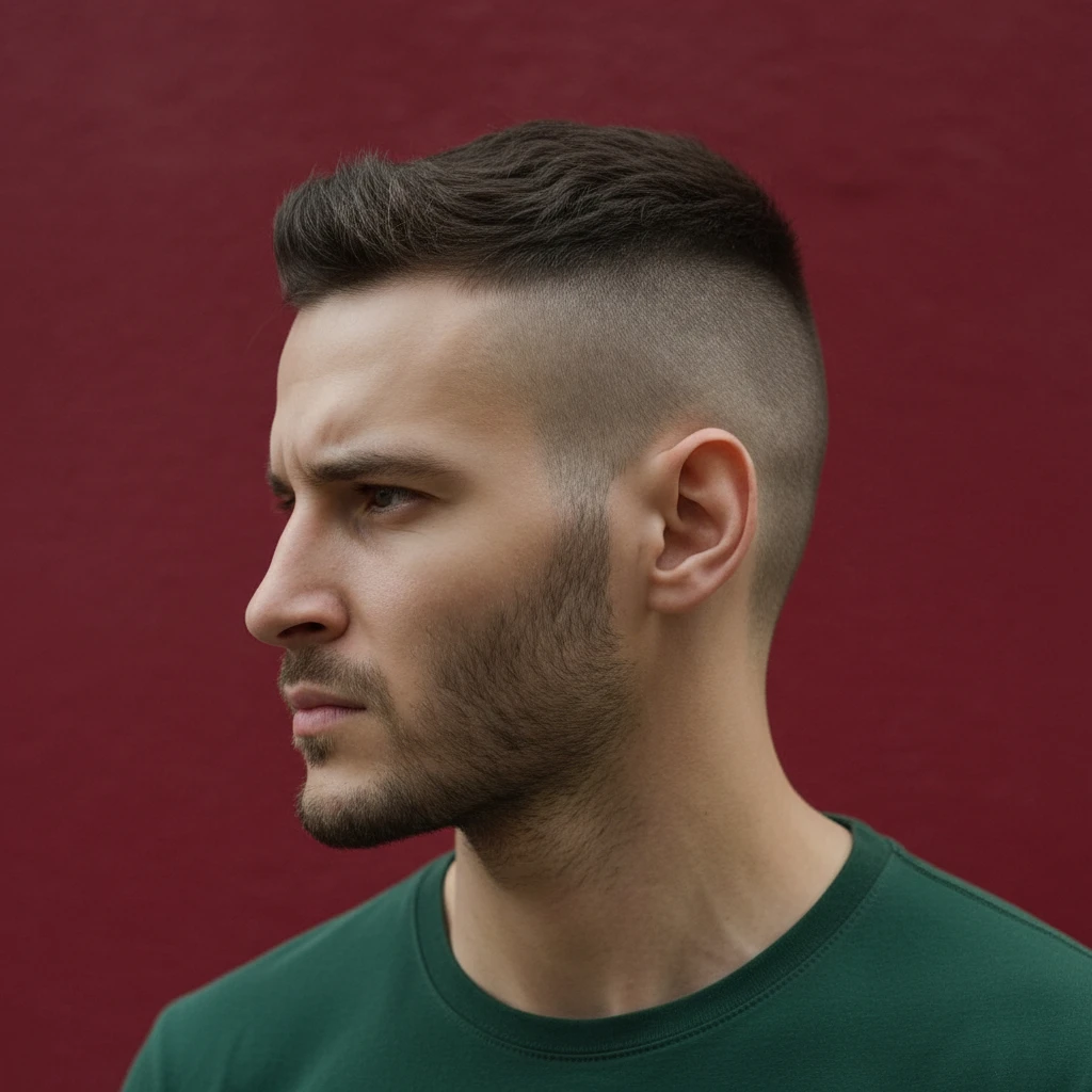 Corte de Cabelo Undercut com Degradê Lateral