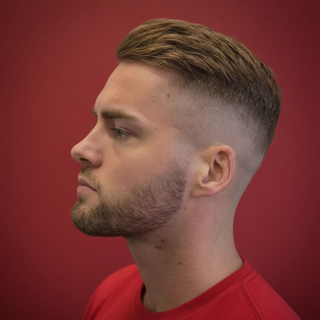 Corte de Cabelo Undercut com Degradê Lateral