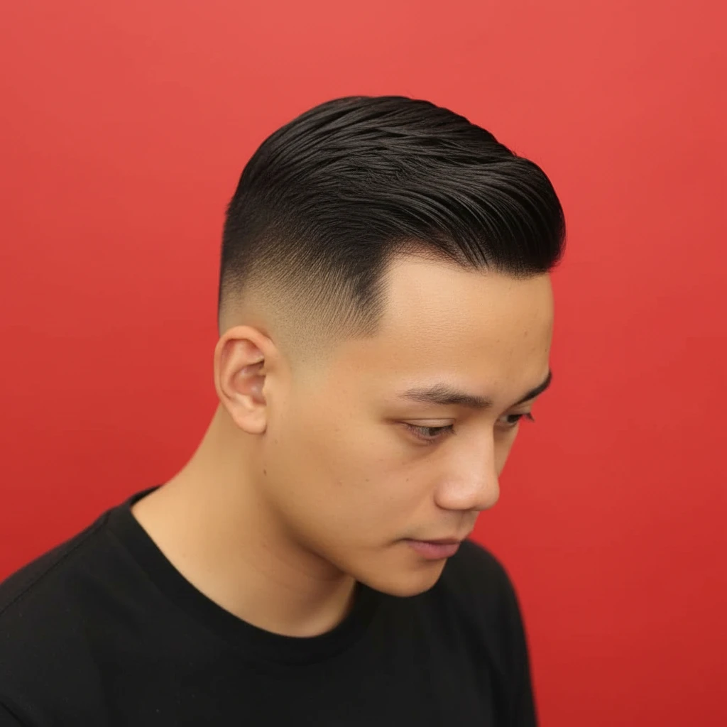 Corte de Cabelo Undercut com Degradê Limpo