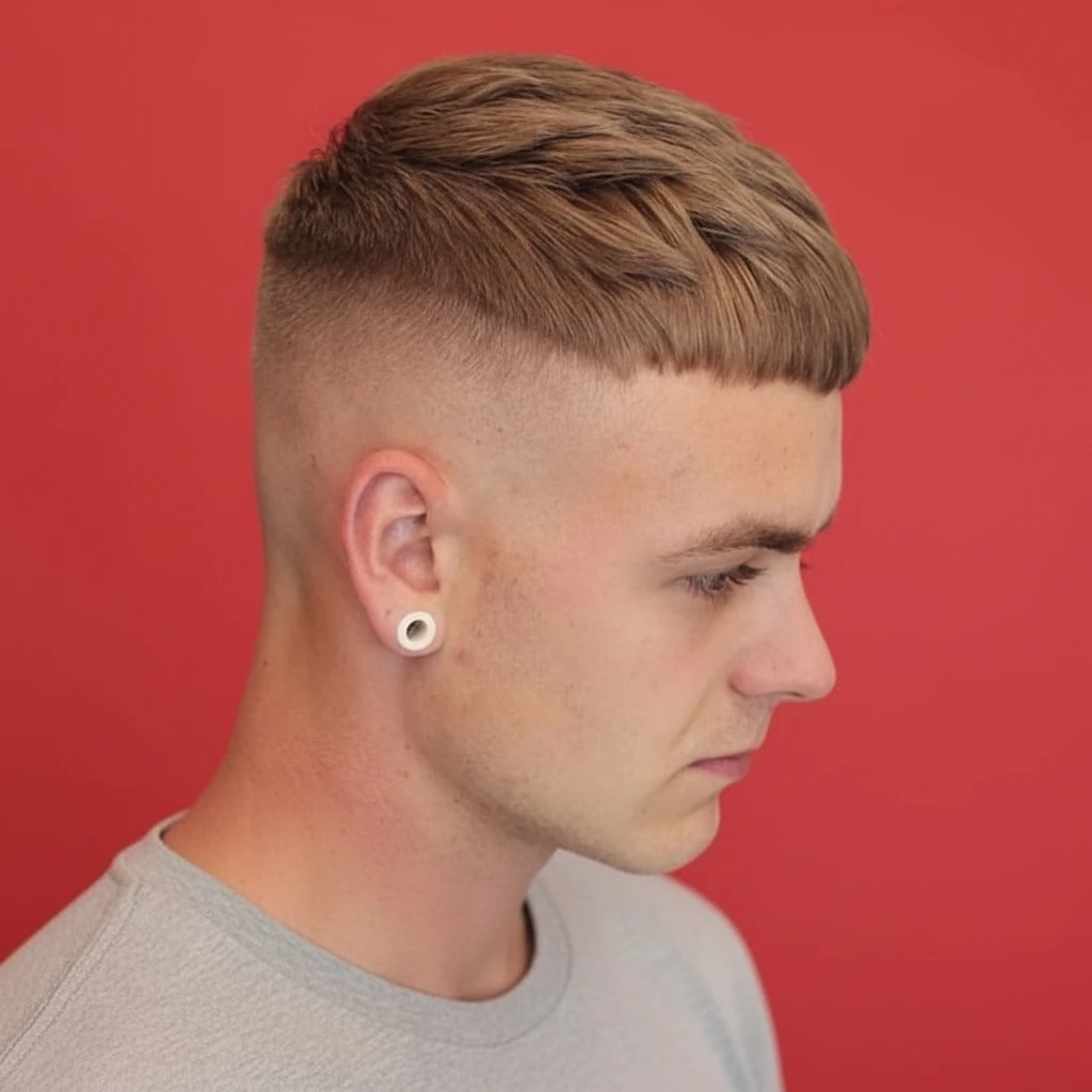 Corte de Cabelo Undercut com Textura Moderna