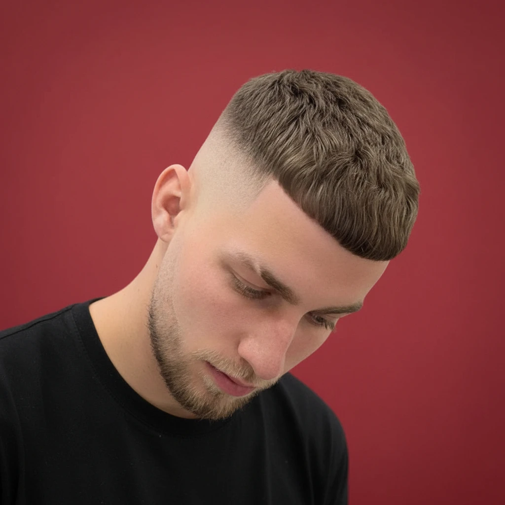 Undercut Haircut with Texture on Straight Hair