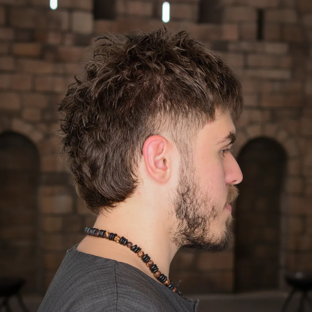 Corte de Cabelo Wolf Cut Masculino Texturizado